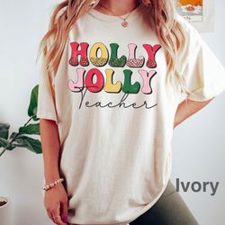 holly jolly t-shirt,cute christmass t-shirt, retro christmas t-shirt, iprintasty christmas, jolly christmas t-shirt, mer