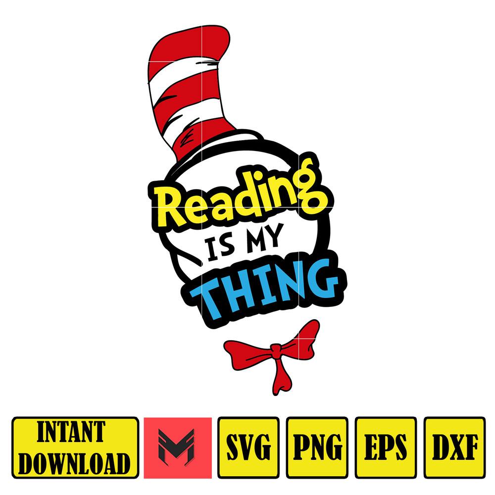 Dr Seuss Svg, Cat In The Hat SVG, Dr Seuss Hat SVG, Green Eggs And Ham Svg, Dr Seuss for Teachers Svg, Cricut, Thing Svg (431).jpg