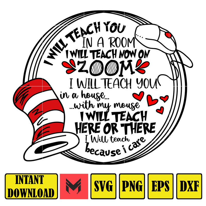 Dr Seuss Svg, Cat In The Hat SVG, Dr Seuss Hat SVG, Green Eggs And Ham Svg, Dr Seuss for Teachers Svg, Cricut, Thing Svg (463).jpg