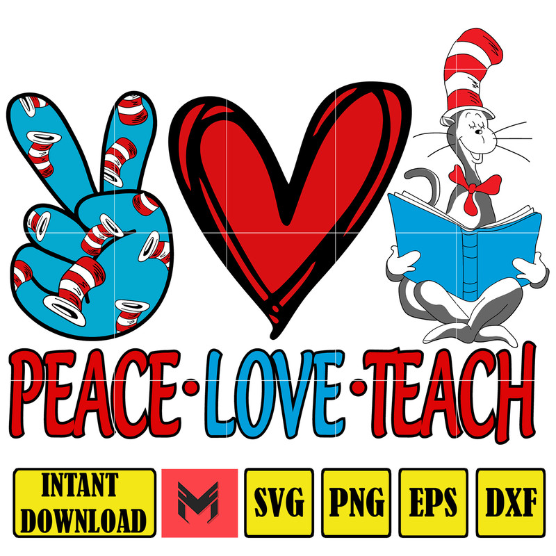 Dr Seuss Svg, Cat In The Hat SVG, Dr Seuss Hat SVG, Green Eggs And Ham Svg, Dr Seuss for Teachers Svg, Cricut, Thing Svg (468).jpg