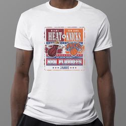 miami heat vs new york knicks 2023 nba eastern semifinals playoff t-shirt