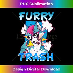 Furry Trash I Cute Furries Cosplay Fandom Tank Top - Chic Sublimation Digital Download - Rapidly Innovate Your Artistic Vision