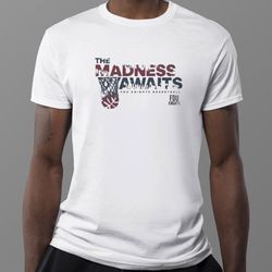 the march madness awaits fdu knights basketball ladies tee shirt