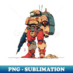 90s anime robot tokyo surrealism - decorative sublimation png file - create with confidence