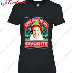 elf buddy the elf t-shirt, cotton christmas shirts mens sale wear love, share beauty
