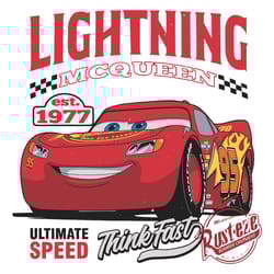 vintage car lightning mcqueen movie svg download