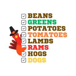 i got beans greens potatoes tomatoes thanksgiving svg file