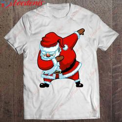 dabbing santa christmas shirt dab santa claus shirt, mens funny christmas t-shirts  wear love, share beauty