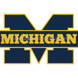 Michigan Wolverines Rugby Ball Svg, ncaa logo, ncaa Svg, ncaa Team Svg, NCAA, NCAA Design 47