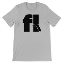 florida two letter state abbreviation unique resident t-shirt, sweatshirt & hoodie
