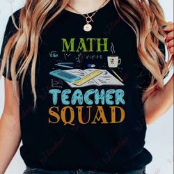 Math Teacher Squad Mathematician Geek Gift Tee  Wear Love, Share Beauty