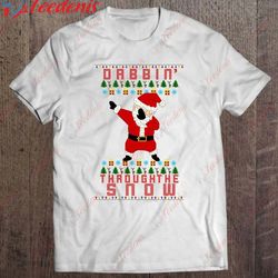 dabbing santa essential t-shirt, christmas shirt ideas wear love, share beauty