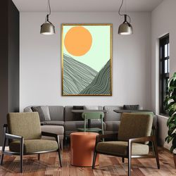 exhibition art abstract painting, gallery artwork, canvas print, unique wall decor, artprint