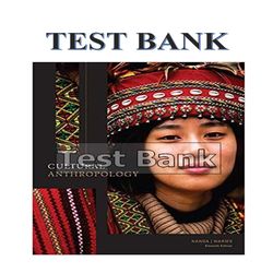 CULTURAL ANTHROPOLOGY 11TH EDITION BY NANDA TEST BANK