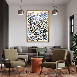 unique art canvas print, exhibition art, abstract painting, gallery artwork, artprint-1