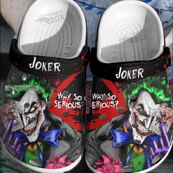 adult joker laughing crocs