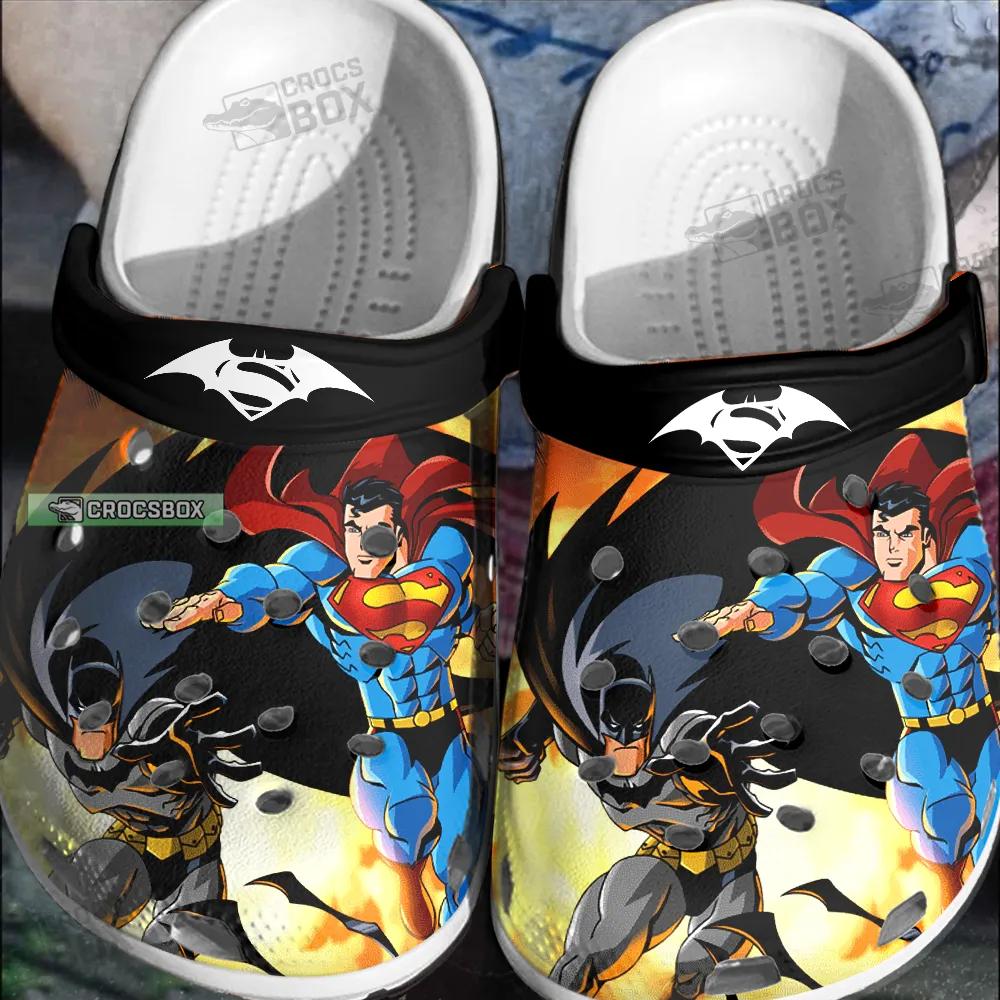 Batman Vs Superman Comic Crocs Shoes - CrocsBox.jpg