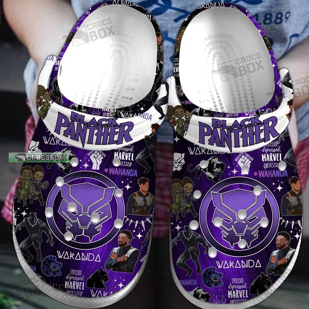 Black Panther Themed Crocs Wakanda Crocs Shoes - CrocsBox.jpg