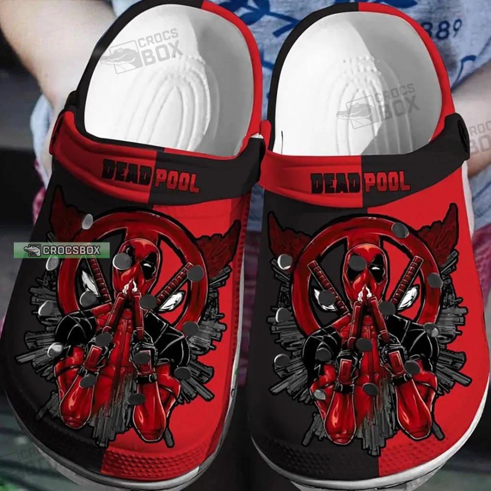Deadpool Crocs Red And Black Crocs Shoes - CrocsBox.jpg
