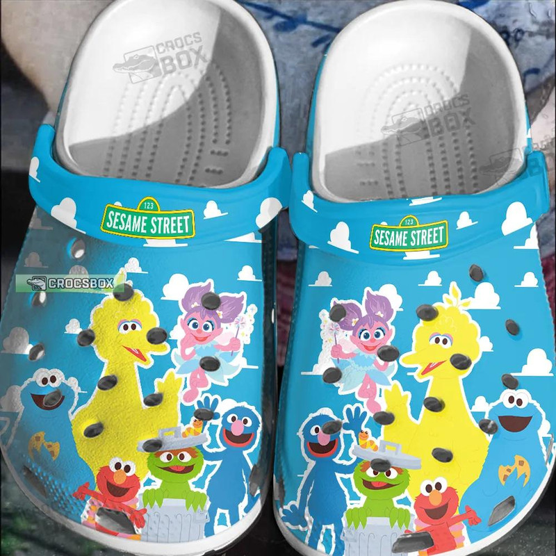 Elmo's World Crocs Blue - CrocsBox.jpg