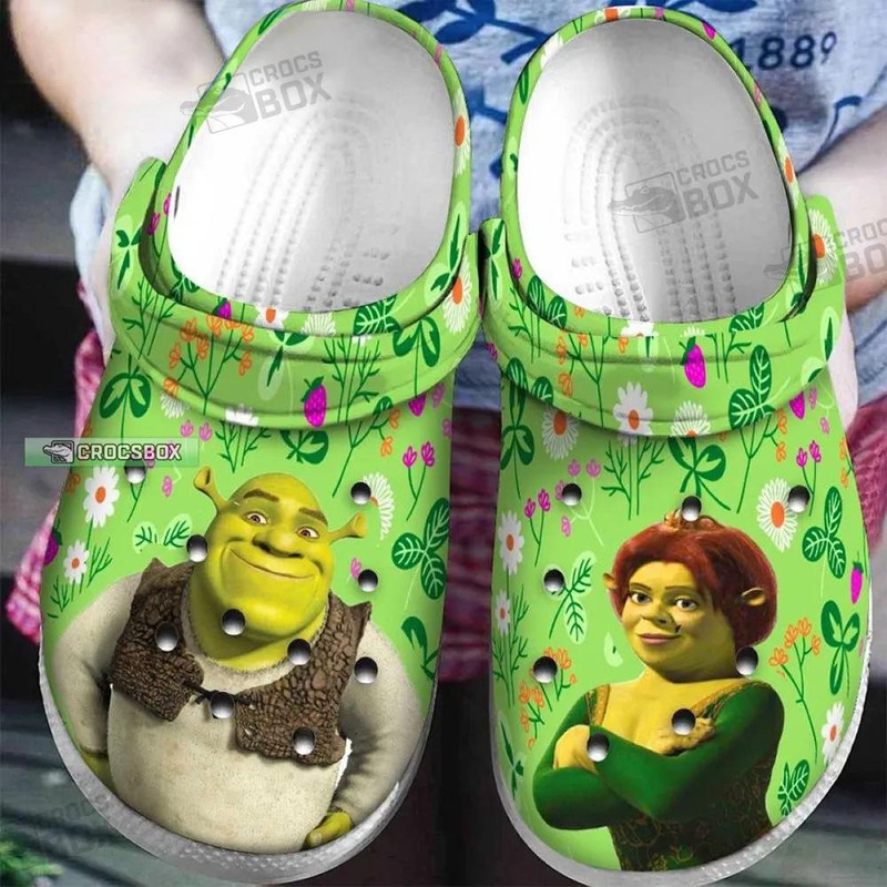 Fiona And Shrek Crocs Shrek Crocs Adults - CrocsBox.jpg