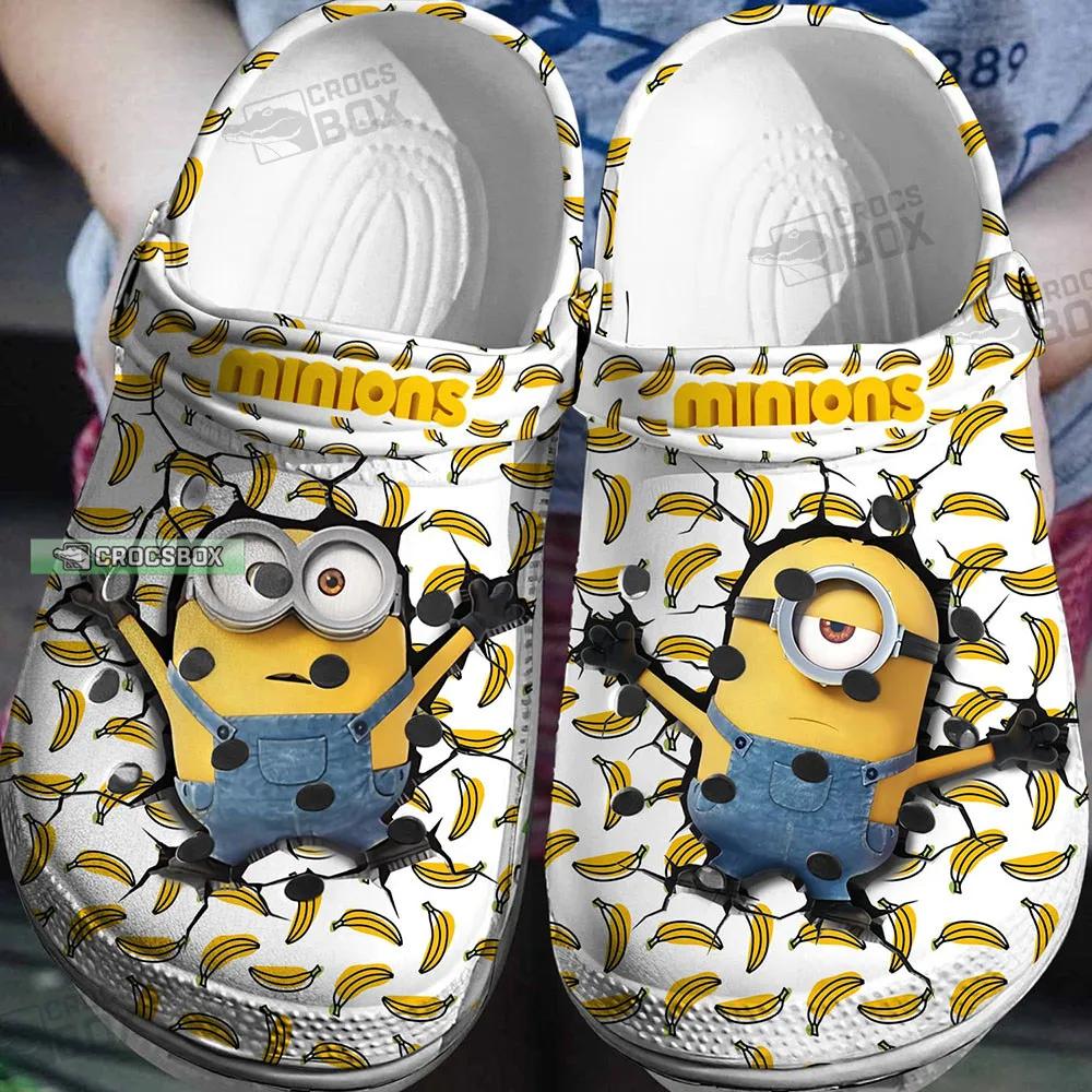 Funny Minion Banana Themed Crocs - CrocsBox.jpg