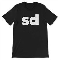 south dakota sd two letter state abbreviation unique resident t-shirt, sweatshirt & hoodie