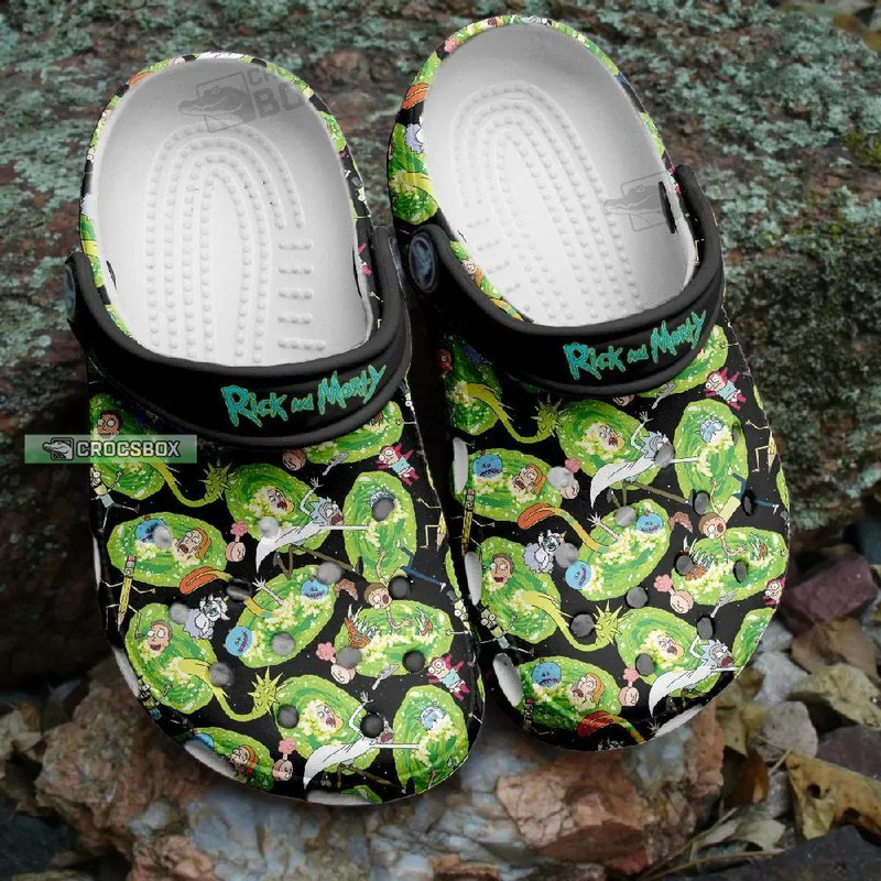 Funny Rick Sanchez Crocs Shoes - CrocsBox.jpg