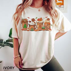 bread coffee christmas shirt, christmas coffee shirt, christmas outfit, coffee lovers christmas shirt, iprintasty christ