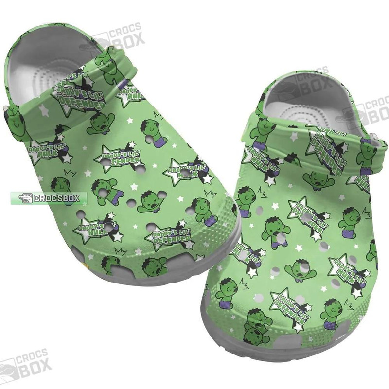 Hulk Themed Crocs Kids Hulk Gift For Son - CrocsBox.jpg