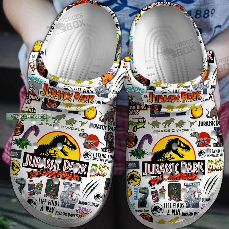Jurassic Park 30th Anniversary Crocs Shoes - CrocsBox.jpg