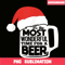BEER28102349-Wonderful Time For A Beer PNG Christmas Beer PNG Drunk Christmas PNg.png