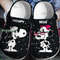 Peanuts Snoopy Couple Black Crocs - CrocsBox.jpg