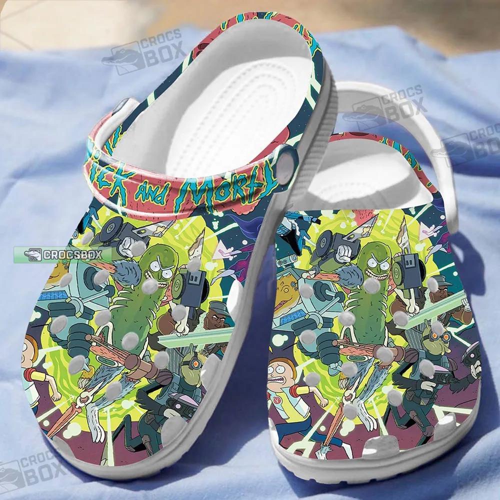 Pickle Rick Alien Crocs Shoes - CrocsBox.jpg