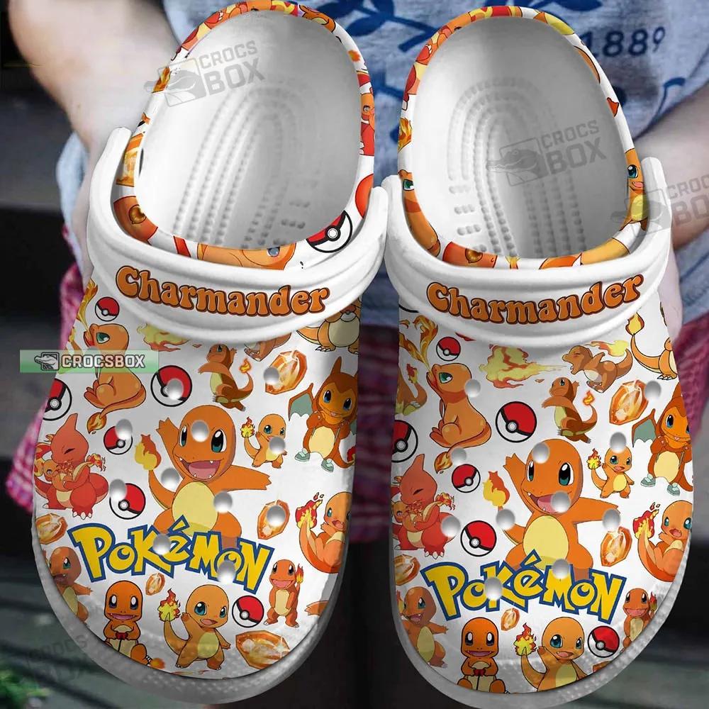 Pokemon Chamander White Crocs - CrocsBox.jpg