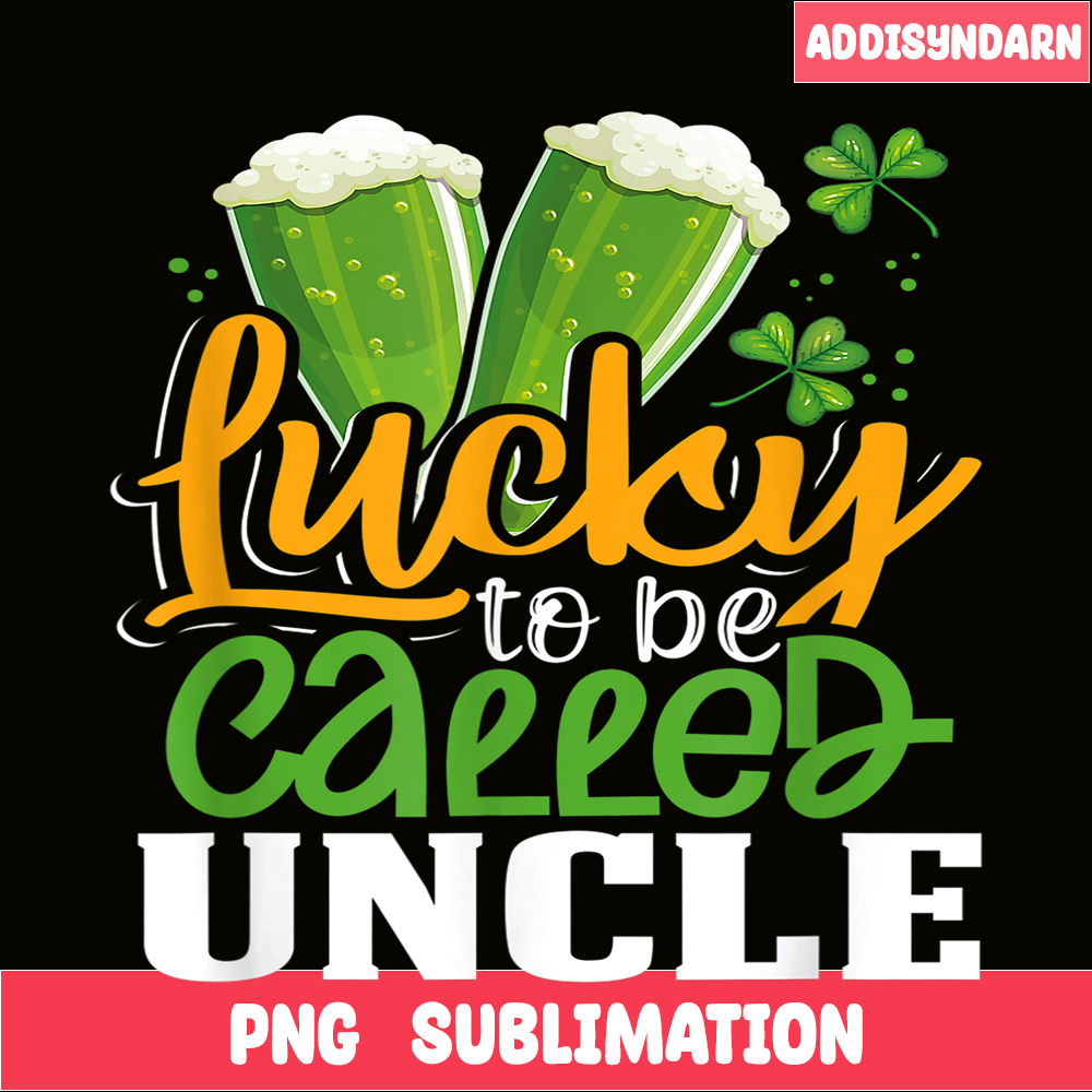 BEER28102355-Lucky To Be Called Uncle PNG Green Beer PNG Beer Party PNG.png