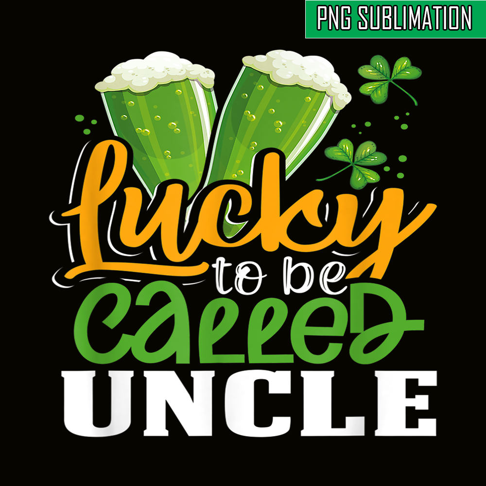 BEER28102355-Lucky To Be Called Uncle PNG Green Beer PNG Beer Party PNG.png