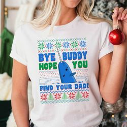 christmas whale ugly holiday shirt, find your dad shirt, holiday movie apparel, funny christmas shirt, whale ugly