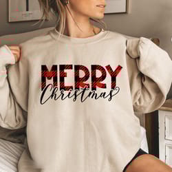christmas sweatshirt for women, merry christmas shirt, preppy christmas crewneck, vintage christmas sweater, christmas s