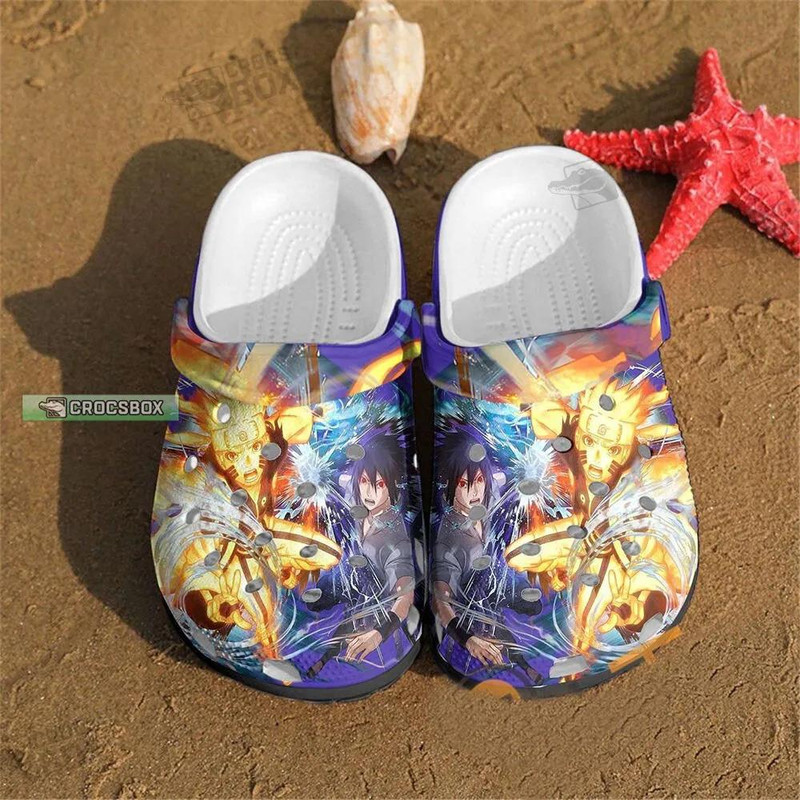 Sasuke Naruto Crocs Gifts For Naruto Fans - CrocsBox.jpg