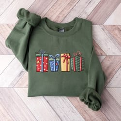 christmas sweatshirt, christmas sweater, christmas crewneck, christmas gift sweatshirt, holiday sweaters for women, wint