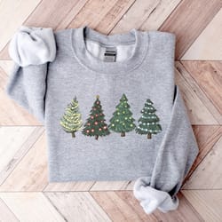 christmas sweatshirt, christmas sweater, christmas crewneck, christmas tree sweatshirt, holiday sweaters for women, wint