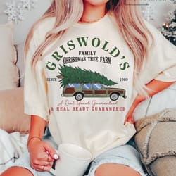 christmas tree farm tshirt, vintage griswold's tree farm since 1989 t-shirt, christmas t-shirt, christmas family shirt,