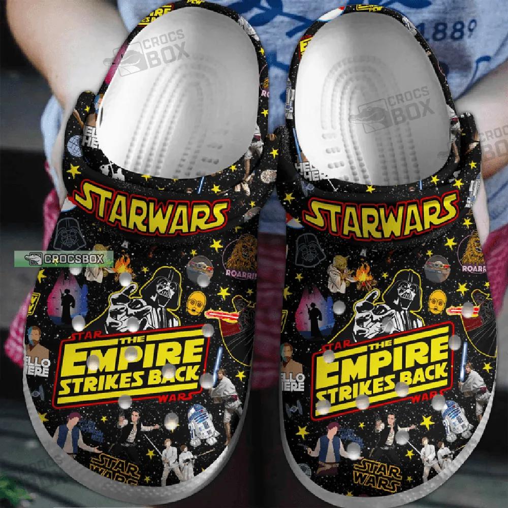 Star The Empire Strikes Back Wars Black Crocs - CrocsBox.jpg
