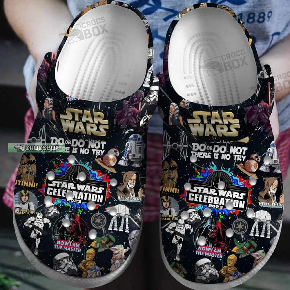 Star Wars Celebration 2023 Black Crocs Shoes - CrocsBox.jpg