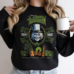 halloween ghosts haunted mansion 2023 sweatshirt, foolish mortal headstone comfort color shirt, disney halloween party,
