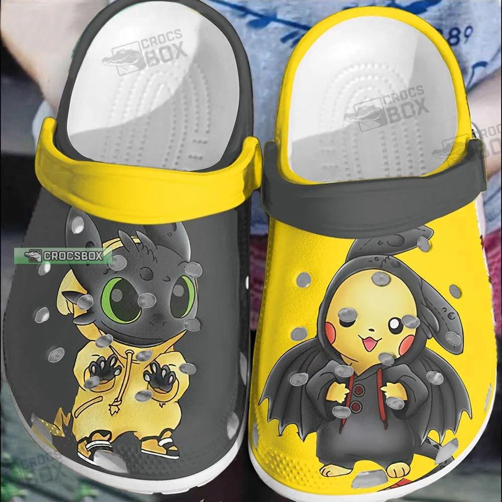 Stich And Pikachu Pokemon Halloween Crocs - CrocsBox.jpg