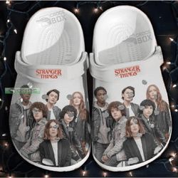 stranger things cast white crocs
