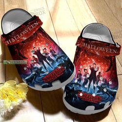 stranger things crocs for halloween