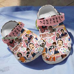 stranger things friends style crocs